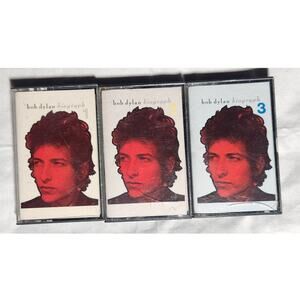 Bob Dylan Biography Cassette Set of 3 Tested (Columbia, 1973-1985) Pre-owned